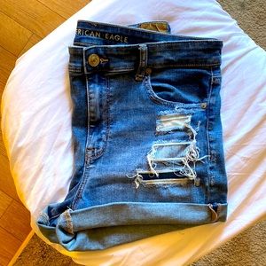American Eagle High Rise Shorts size:14